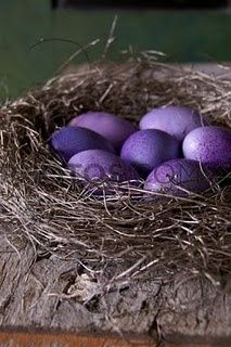 Purple Eggs, Purple Easter Eggs, Purple Easter, Purple World, Shabby Chic Easter, Purple Stuff, Everything Purple, Purple Things, I Love Purple