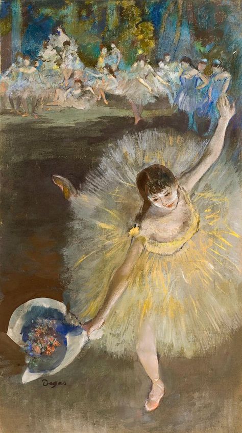 Review: ‘Degas: A New Vision’ at the National Gallery of Victoria International, Melbourne Part 2 | Art Blart Degas Ballerina, Edgar Degas Art, Degas Paintings, Art Ballet, Mary Cassatt, Ballet Art, Impressionist Artists, Paul Cezanne, Edgar Degas