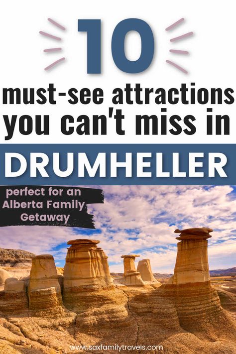 Roadtrip Games, Drumheller Alberta, Canadian Road Trip, Alberta Travel, Vacation 2023, Aesthetic 2023, Canada Trip, Canada Road Trip, Travel Canada