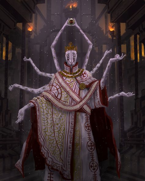 ArtStation - Corrupted King Kalvador Signus Callious Scary Images, Dark Times, 다크 판타지, Monster Concept Art, Dungeons And Dragons Characters, Dnd Art, Dungeons And Dragons Homebrew, Modern Fantasy, Beautiful Dark Art