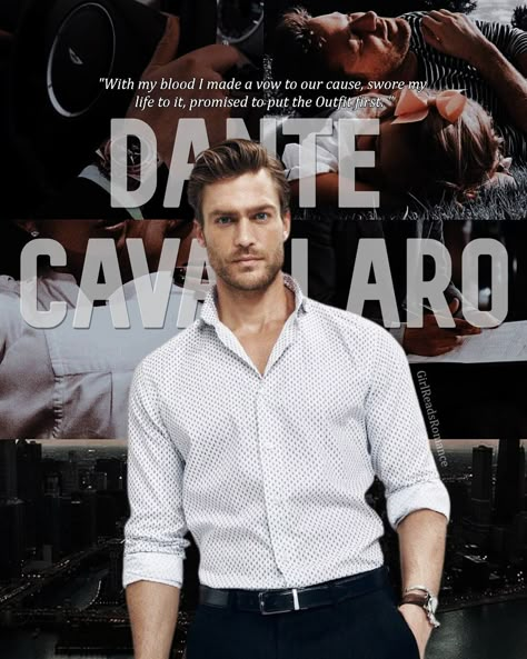 Dante Cavallaro from Born in Blood Mafia Chronicles by Cora Reilly Bound By Duty Cora Reilly, Cora Riley, Bound By Duty, Jason Morgan, Bound By Honor, Book Edits, Nice Men, Forever Book, Aesthetic Books