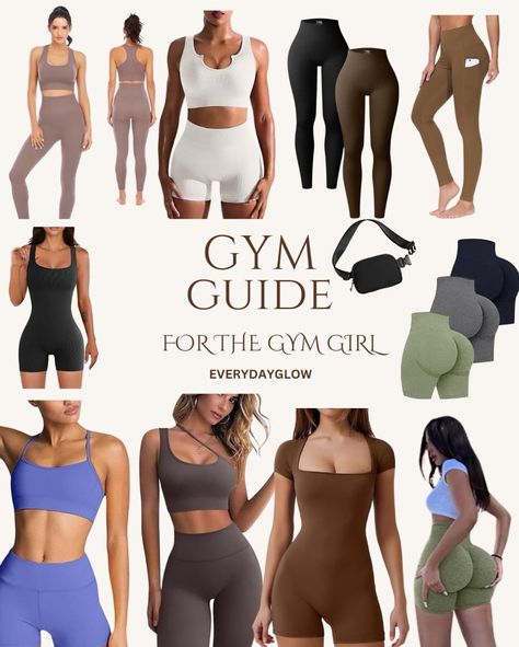 Gym guide for the fitness girl 💪🏻 Amazon fitness outfits, workout outfits, gym outfits, workout wear #workoutoutfits #gymoutfit #amazonfashion #workoutfit Follow my shop @Erikaandrade on the@shop.LTK app to shop this post and get my exclusive app-only content! #liketkit #LTKSeasonal #LTKfitness #LTKstyletip @shop.Itk https://liketk.it/4BcOe Gym Guide, Home Gym On A Budget, Affordable Workout Clothes, Workout Outfits For Women, Home Gym Essentials, Shredded Body, Fitness Outfits, Stylish Activewear, Workout Space