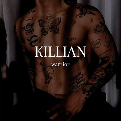 Killian Name Meaning, Killian Name, Names With Meaning Dark, Male Names And Meanings, Aesthetic Male Names, Male Names With Meaning, Male Fantasy Names, Fantasy Names Male, Boy Names With Meaning