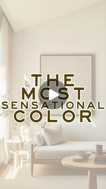 Loren Kreiss on Instagram: "Want to know the most sensational color to use in your home? 🤍

#paintcolors #interiordesigntrends #interiordesigninspiration #interiordesigntips #interiordesignideas #paintideas #painttips #creampaint #cream #luxuryhomedesign" Cream Paint Room Bedrooms, Cream Colours Paint, Classic Wall Colors Interior Design, Traditional Home Paint Colors, Best Living Room Colours, Colours That Go With Cream, Wall Color For Small Living Room, Cream Colour Bedroom, Cream Color Paint Walls