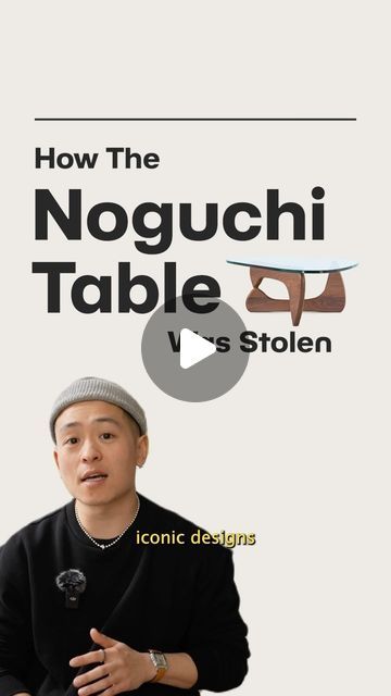 Ed Ngai on Instagram: "How theft gave us the legendary Noguchi Table • • • #noguchi #hermanmiller #midcenturymodern #midcenturyfurniture #midcenturydesign #furniture" Noguchi Furniture, Coffee Table Placement, Noguchi Table, Noguchi Coffee Table, Table Placements, Isamu Noguchi, Herman Miller, Mid Century Furniture, Mid Century Design