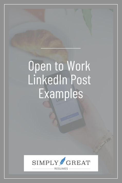 Are you actively in a job search or quietly looking around? Check out my latest article on what the Open to Work feature is on LinkedIn, how to craft a great post on actively looking for the next opportunity, and additional tips to boost your engagement. Linkedin Job Search, Linkedin Post, Lost Job, Work Opportunities, How To Craft, Job Seekers, Looking For A Job, Job Posting, Job Seeker