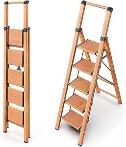 3 Step Ladder, Home Office Library, Aluminium Ladder, Folding Step Stool, Folding Ladder, Bedroom Bed Design, Step Ladder, Can Lights, Folded Up