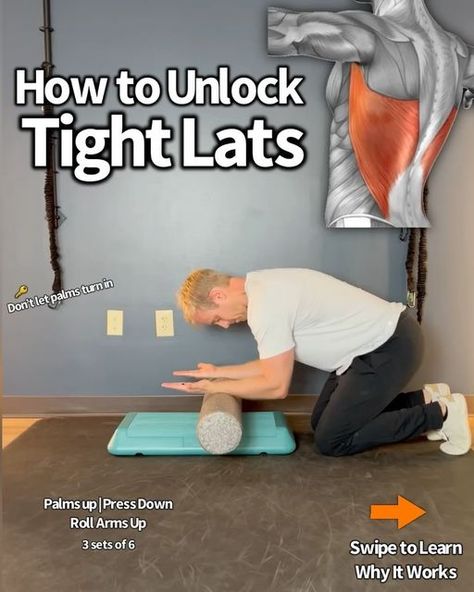 Dr. Adam McCluskey PT, DPT on Instagram: "💥The Best Lat Stretch You Haven’t Tried! (Detailed Shoulder Mobility + Rehab Plan in @theptinitiative bio link!...)
.
🚨Have you downloaded The Shoulder Blueprint yet? It’s my comprehensive 3 phase shoulder rehab guide to build bulletproof shoulders and get working out again pain-free! (Link in BIO)
—-
🔑 So many people I work with have dealt with tight lats, and can’t seem to fully get rid of the tightness with traditional stretching or foam rolling.
——
💪🏽To maximize a stretch it’s important to know the 2 attachment points of the muscle you are targeting.
-—
In the second video I talk about why a simple change in hand position can really improve your lat mobility.
—
👉🏼Dealing with tight lats? Give this a try!
—————
🎉🎯Ready to finally transf Shoulder Rehab, Shoulder Mobility, Functional Movement, Foam Rolling, So Many People, Pain Free, Fitness Diet, Improve Yourself, Two By Two