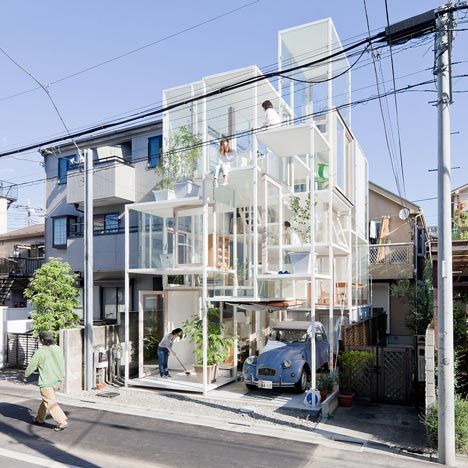 Sou Fujimoto House, Tokyo House, Kenya Hara, Sou Fujimoto, Unusual Buildings, Japanese Architect, Unusual Homes, Japanese Architecture, Architecture Exterior