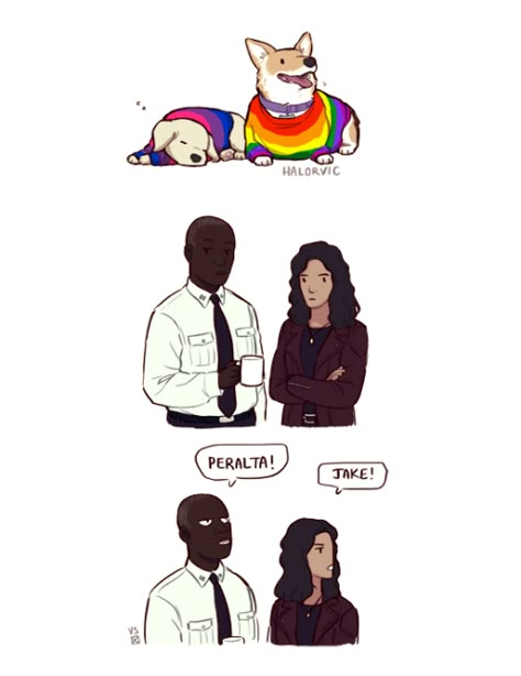 Sherlock Fan Art, Brooklyn Nine Nine Funny, Funny Sherlock, Rosa Diaz, Brooklyn 9 9, Jake Peralta, Memes Lol, Brooklyn 99, Online Comics