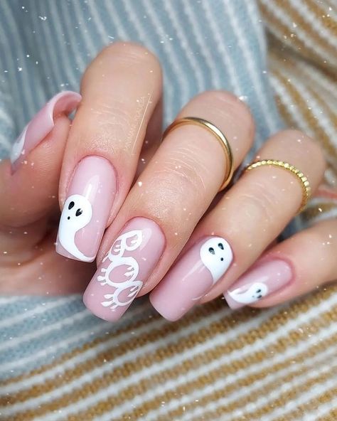 Boo Nail Art, Boo Nails, Mail Designs, App Filter, Airbrush App, Nails For Kids, Halloween Nail Designs, Photo Edited, Body Mods