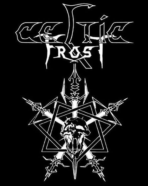 Celtic Frost, Metal Band Logos, Hair Metal Bands, Black Metal Art, Groove Metal, Heavy Metal Art, Gig Poster, Extreme Metal, Heavy Metal Rock