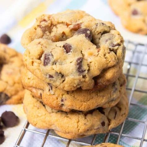 Cookie Recipe Without Butter, Crisco Chocolate Chip Cookies, Cookie Recipes Without Butter, Crisco Cookies, Ultimate Chocolate Chip Cookies, Whip Frosting, Pasta Side, Pumpkin Dump, Tollhouse Cookies