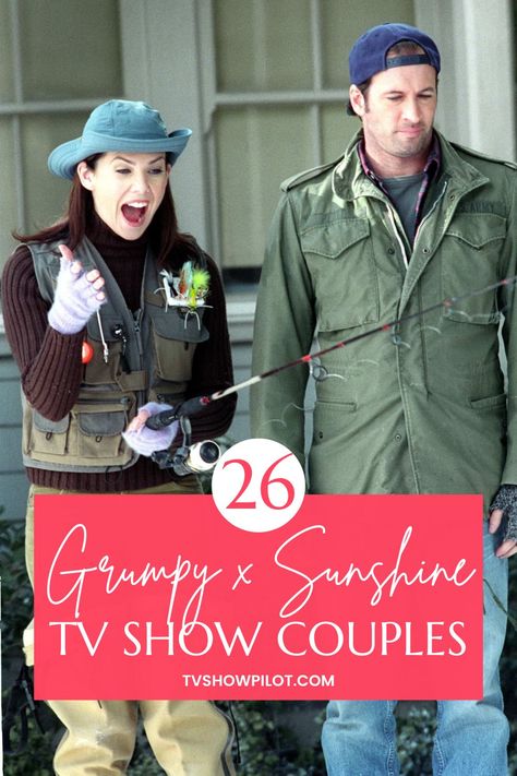 Nothing compares to the allure of the grumpy x sunshine trope. So here are some fan-favorite TV show couples that perfectly embody this dynamic. Grumpy X Sunshine Trope, Show Couples, Chuck Bartowski, Grumpy X Sunshine, Andy Dwyer, Luke Danes, Best Tv Couples, Tv Show Couples, Hanna Marin