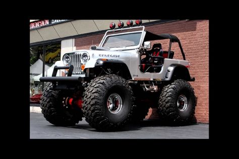 1986 AMC JEEP CJ7 390 on Rockwells - Jeep Ika, Cj Jeep, Badass Jeep, Custom Jeep Wrangler, Jeep Yj, Hors Route, Old Jeep, Jeep Cj7, Lifted Jeep