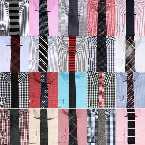 Mens Shirt And Tie, Shirt Tie Combo, Tie Tutorial, Shirt And Tie Combinations, Suit Ideas, Men's Ties, Shirt Tie, Winter Shirts, Style Advice