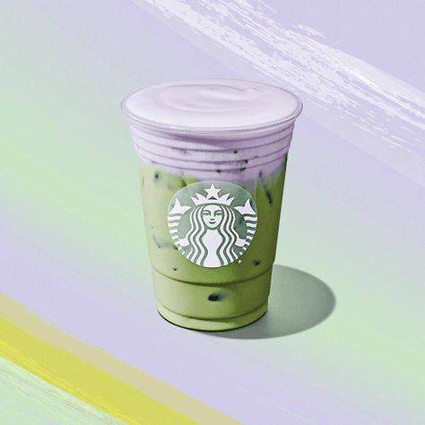 Oatmilk Latte Recipe, New Starbucks Drinks, Lavender Drinks, Lavender Matcha Latte, Lavender Matcha, Matcha Starbucks, Matcha Vegan, Vegan Starbucks, Lavender Drink