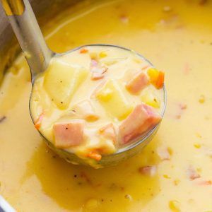 Cheesy Ham Potato Soup, Recipes Diner, Ham Potato Soup, Potato Cheddar Soup, Ham Soup Recipes, Cheddar Soup Recipe, Cheesy Potato Soup, Pizza Homemade, Ham And Potato Soup