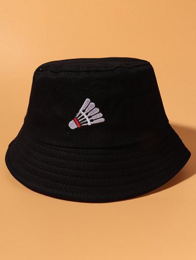 Badminton Embroidery, Women's Badminton, Funky Accessories, Cotton Bucket Hat, Hat Types, Ladies Accessories, Bucket Hat Black, Cute Hats, Bucket Hats