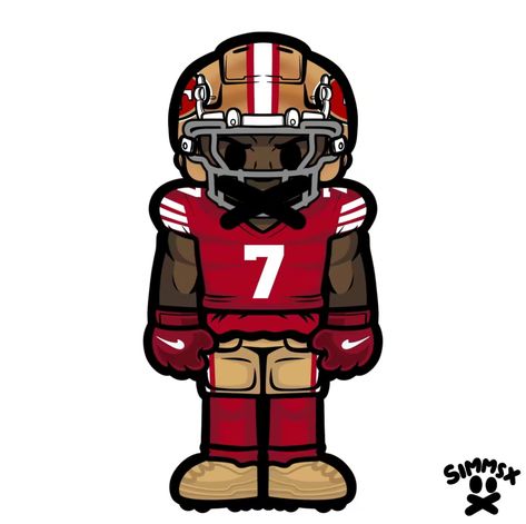 49ers animated characters #aesthetic #49ers #viralpins Animated Characters Aesthetic, Characters Aesthetic, Animated Characters, Viral Pins