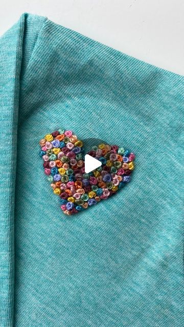 335K views · 22K likes | Jenny ~ Embroidery Art, Design & Crafts on Instagram: "A simple way to back your embroidery! ⬇️  Take some bond a web/fusible web (this one is by hemline) and an old T-shirt. I’ve found a stained one that is too small for my daughter. Cut a circle from both. I used the inner part of my hoop as a template. Iron these over the design at the back. This will secure the stitches and and it’s washable. Check your thread product descriptions first though! I use DMC and they wash really well.  Keep the remainder of the old T-shirt for future projects 😊 . . #dmcthreads  #dmcembroidery  #dmccrafts  #dmcthread  #embroideredclothing  #sustainableclothing  #handmade  #embroideryinstaguild  #embroidereddenim  #sewing  #embroideryart  #embroideryhoop  #embroidered  #embroideryar Simple Embroidery Designs, Simple Embroidery, Dmc Thread, Old T Shirts, For My Daughter, Embroidered Clothes, Embroidered Denim, A Circle, Sustainable Clothing