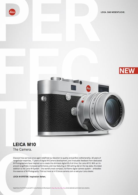 Leica M10. The Camera. #Leica Instagram Ads Ideas, 블로그 디자인, Leica M10, Brochure Design Creative, Camera Drawing, Presentation Design Layout, Advertising Ads, Camera Hacks, Advertising Poster