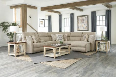 Catnapper Furniture, Western Living Room, Curved Sectional, Reclining Furniture, Mesa Exterior, Contemporary Farmhouse, Living Room Collections, Living Room Sectional, Rustic Bedroom