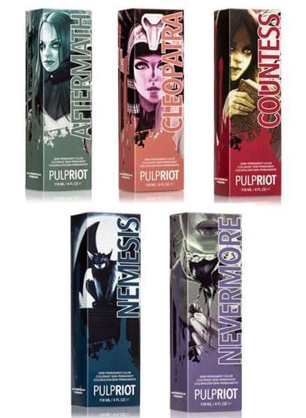 Hair Dye Packaging, Hair Dye Box, Hair Color Images, Pulp Riot Hair Color, Pulp Riot Hair, Pulp Riot, Gothic Makeup, Hair Brands, Package Design