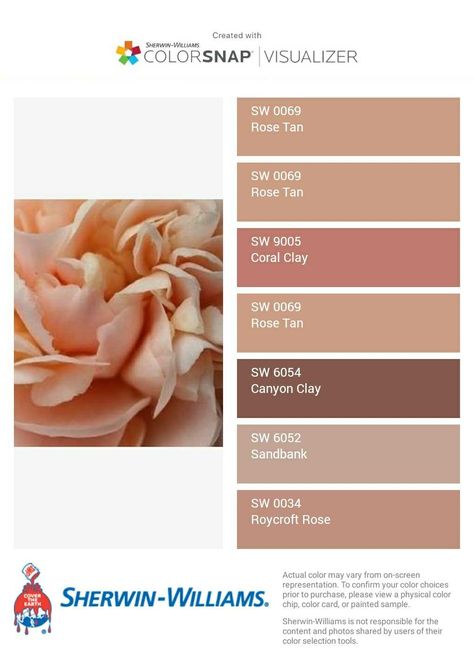 Sherwin Williams Coral Clay, Coral Clay Sherwin Williams, Coral Sherwin Williams, Coral Clay, Paint Inspiration, Bedroom Color, Bedroom Colors, Wedding Things, Sherwin Williams