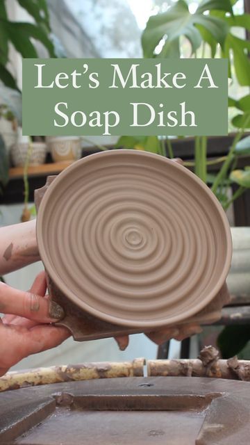 Ceramic Soap Dish Ideas, Pottery Soap Dishes, Diy Clay Soap Dish, Pottery Soap Dish Ideas, Soap Dish Diy, Clay Soap Dish, Ceramic Functional, Ceramic Videos, Wheel Pottery