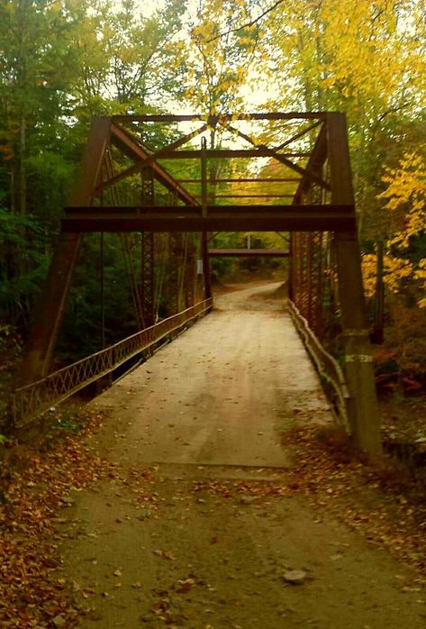 Howell's Mill Bridge, Cabell County, West Virginia. The Middle Of Nowhere, Dirt Road Anthem, Tim Tam, In The Middle Of Nowhere, Middle Of Nowhere, Book Aesthetics, Back Road, Dirt Road, In The Woods