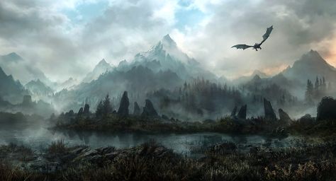 Land Of Skyrim by JonasDeRo.deviantart.com on @DeviantArt