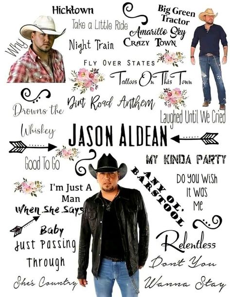 Jason Aldean Quotes, Country Music Quotes Lyrics, Jason Aldean Tattoos, Jason Aldean Lyrics, Country Lyrics Shirts, Social Media Challenges, Country Song Quotes, Country Music Songs, Lyric Shirts