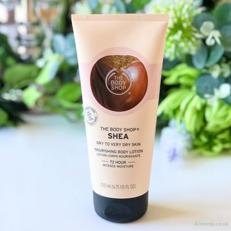 The Shea Butter Range from The Body Shop ~ Boxnip Best Body Shop Products, Body Shop Skincare, Body Shop Body Butter, Best Body Butter, Rose Body Lotion, Shea Butter Lotion, Body Shop At Home, Pear Body, Scented Lotion