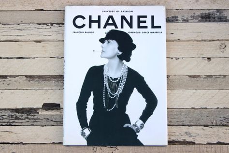 Chanel Universe of Fashion Book Francois by MoonstruckVintageAZ Coco Chanel Book, Fashion Career Aesthetic, Gabriel Chanel, Chanel Book, Career Aesthetic, Bookmarks Vintage, Nail Salon Decor, Fashion Career, Fashion Dictionary