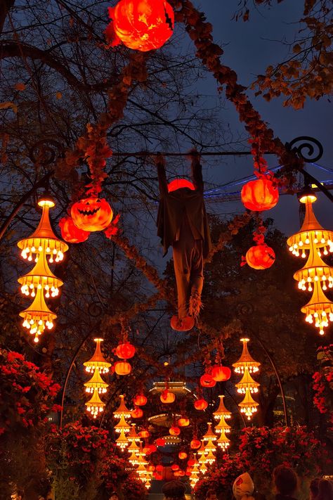 Tivoli Gardens Copenhagen, Tivoli Copenhagen, Tivoli Gardens, Autumn Magic, Season Of The Witch, Grizzly Bear, Fall Wallpaper, Favorite Holiday, Make Me Happy