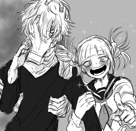 Boku no Hero Academia || Shigaraki Tomura/Shimura Tenko || Himiko Toga Tomura Shigaraki, Academia Wallpaper, My Hero Academia Memes, Anime Heaven, Buko No Hero Academia, Hero Academia Characters, Boku No Hero, My Hero Academia Manga, Kawaii Girl