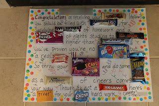 Graduation Party Gift Ideas, Party Gift Ideas, Candy Bar Posters, Graduation Party Gifts, Candy Board, Candy Grams, Graduation Party Foods, Graduation Open Houses, Graduation Poster