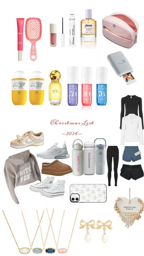 #chirstmas#wishlist#uggs#whitefox#kendrascott#lulu#lululemon#soldejanerio Christmas Wishlist Clothes, Birthday Wishlist Aesthetic, Teen Christmas Wishlist, Wishlist Ideas, Wishlist 2024, Christmas Gift List, List Ideas, Birthday Wishlist, Gift List