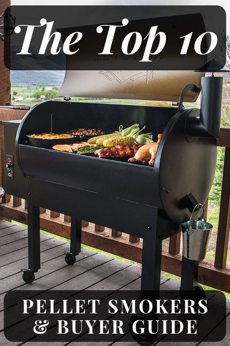 10 Best Pellet Smoker Reviews and Buying Guide (2021) Grilled Turkey Recipes, Grilling Station, Best Smoker, Pellet Grills Smokers, Smoker Grill, Pellet Smoker, Meat Smoker, Offset Smoker, Pellet Smokers