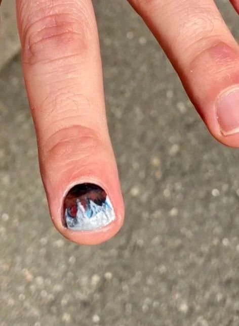 Radiohead Nails, Radiohead, Nails Design, Nail Tips, Gel Nails, Rings For Men, Nails, Design