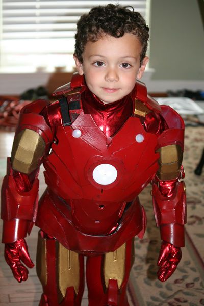 This little Iron Boy is just as powerful as his Iron Man counterpart Iron Man Cosplay, Man Cosplay, Men Boys, Don't Let, Samurai Gear, Iron Man, The Day