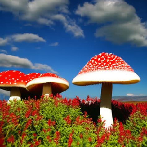 Mushroom lands #3 Alice In Wonderland Mushrooms, Wonderland Mushrooms, Alice In Wonderland Mushroom, Weird Core, College Board, Alice In Wonderland, Stuffed Mushrooms, Quick Saves