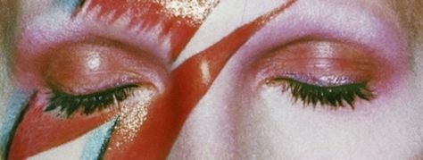 David Bowie Eyes, David Bowie Makeup, Bowie Eyes, Angela Bowie, Duncan Jones, Vintage Banner, Aladdin Sane, Ziggy Stardust, Glam Rock