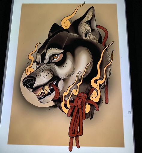 Wolf Design, Wolf Tattoos, Wolf Tattoo, Leg Sleeves, Neo Traditional, Dog Tattoo, Wolf Dog, S Tattoo, Traditional Tattoo