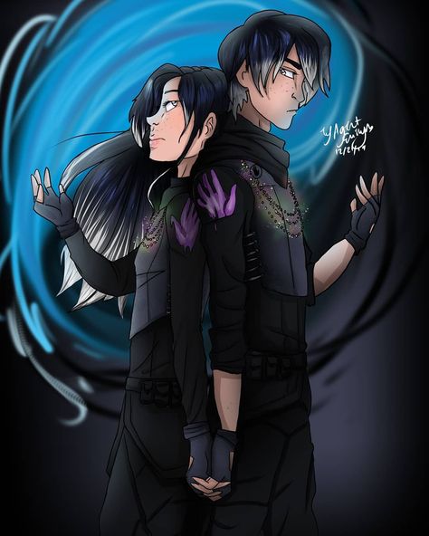 Tam and Linh in Exillium uniforms #kotlc #kotlcfanart #keeperofthelostcities #shannonmessenger #tamsong #linhsong #kotlcfanart Photo Snapchat, Animated Movie Posters, Head Cannons, The Best Series Ever, Animation Movie, Wattpad Fanfiction, Lost City, Fantasy Novels, Book Memes