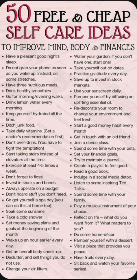 Cheap Self Care Ideas, Free Self Care Ideas, Easy Self Care Ideas, Cheap Self Care, 5 Minute Self Care, Weekly Self Care, Hygge Tips, Easy Self Care, Best Self Care