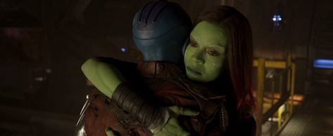 Gamora & Nebula Nebula And Gamora, Fantasy Sisters, Gamora And Nebula, Sisters Day, National Sisters Day, Gamora Marvel, Guardians Of The Galaxy Vol 2, Sister Day, Mary Sue