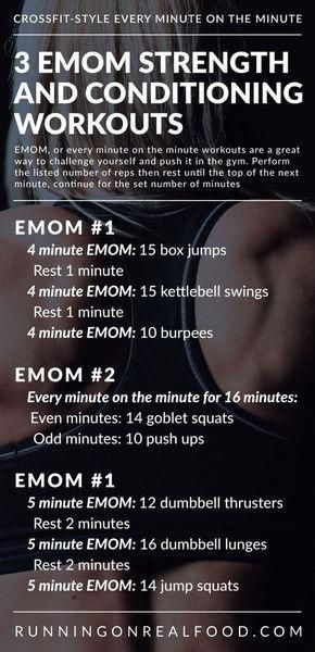 Crossfit Emom, Emom Workout, Strength And Conditioning Workouts, Cardiovascular Fitness, Strength Conditioning By Body Part, Crossfit Wods, Strength And Conditioning, Conditioning Workouts, Strength Conditioning