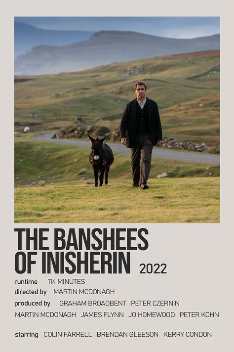 where to watch: Disney+ (subscription required) & Crave (subscription required) Polaroid Film Poster, The Banshees Of Inisherin, Banshees Of Inisherin, Television Quotes, Martin Mcdonagh, Brendan Gleeson, Any Means Necessary, Best Movie Posters, Film Posters Minimalist